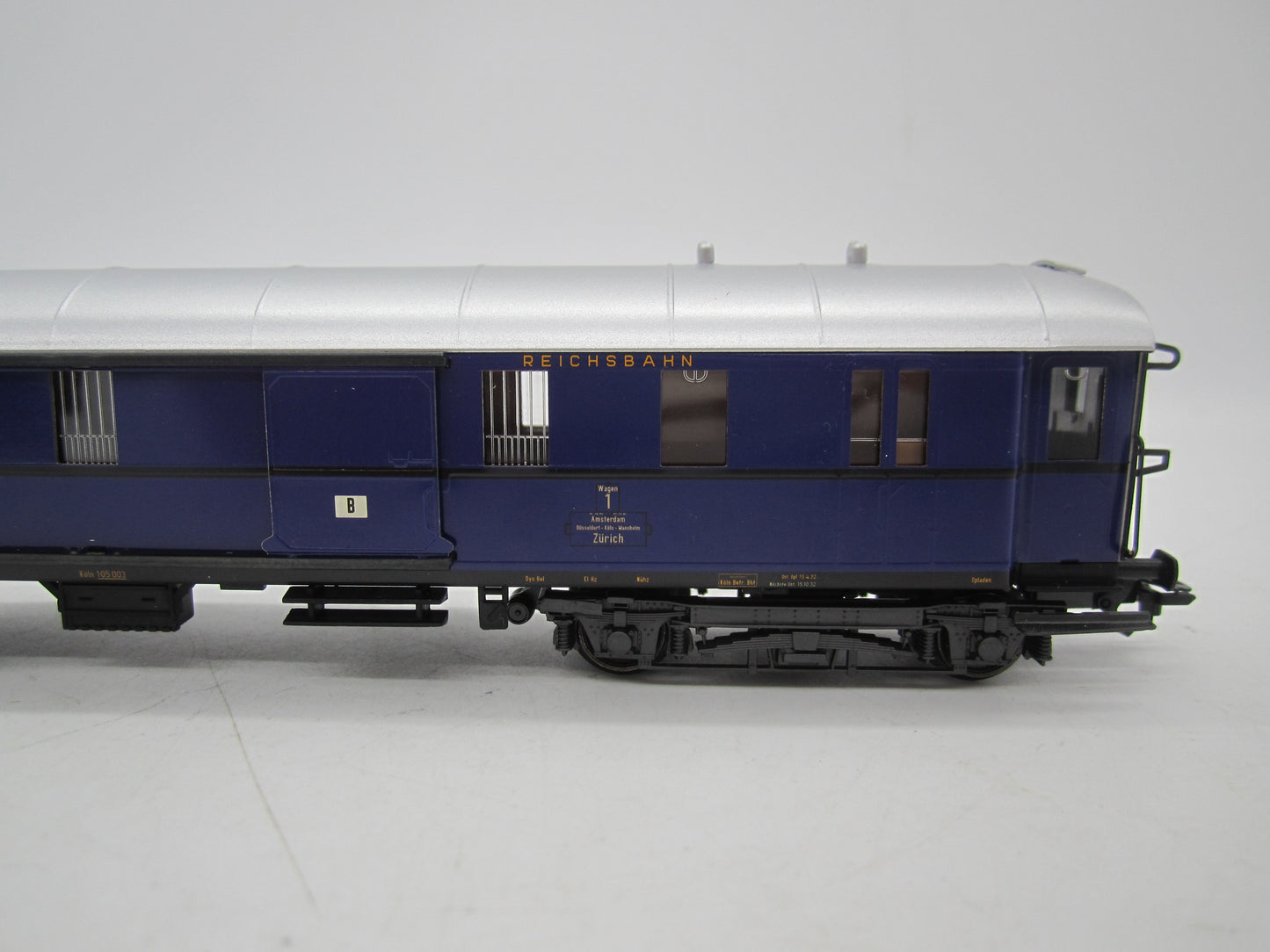 Märklin H0 - 42283 - 6-delige wagenset Rheingold van de DRG, met verlichting