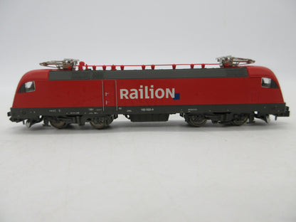 Minitrix N - 12766 - E-loc, BR 182 "Railion" van de DB - Digitaal voorbereid