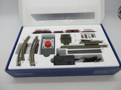 Fleischmann Piccolo N - 8 9396 - Digitale startset met V160, wagens, profi rail ovaal en trafo