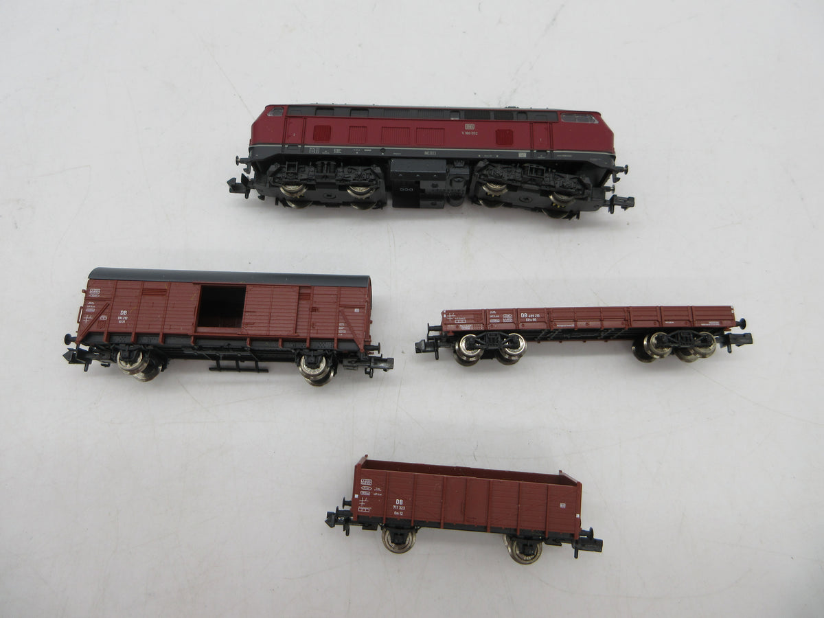 Fleischmann Piccolo N - 8 9396 - Digitale startset met V160, wagens, profi rail ovaal en trafo