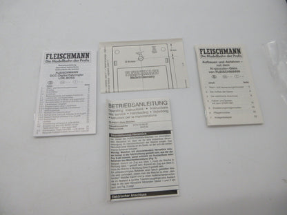 Fleischmann Piccolo N - 8 9396 - Digitale startset met V160, wagens, profi rail ovaal en trafo