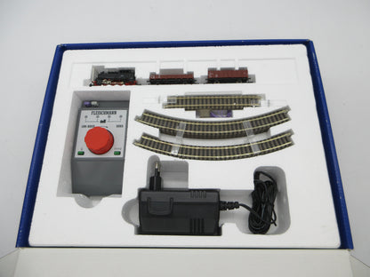 Fleischmann Piccolo N - 8 9332 - Digitale startset met BR 80, wagens, profi rail ovaal en trafo