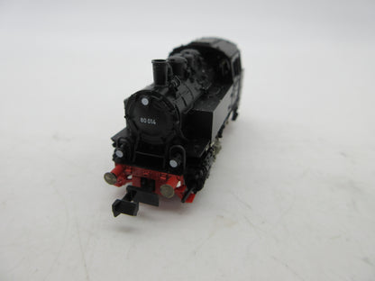 Fleischmann Piccolo N - 8 9332 - Digitale startset met BR 80, wagens, profi rail ovaal en trafo