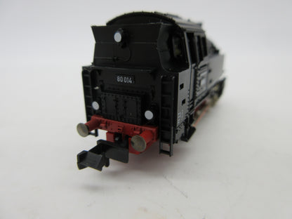 Fleischmann Piccolo N - 8 9332 - Digitale startset met BR 80, wagens, profi rail ovaal en trafo