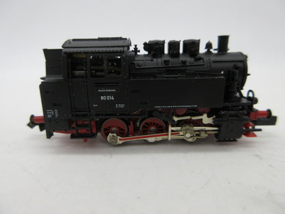 Fleischmann Piccolo N - 8 9332 - Digitale startset met BR 80, wagens, profi rail ovaal en trafo