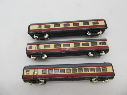 Roco N - 02168 A - 3-delige uitbreidingsset VT 11.5 TEE van de DB, met verlichting