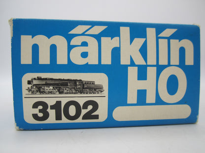 Märklin H0 - 3102 - Stoomloc met tender, BR 53 "Mallet" van de DB, digitaal