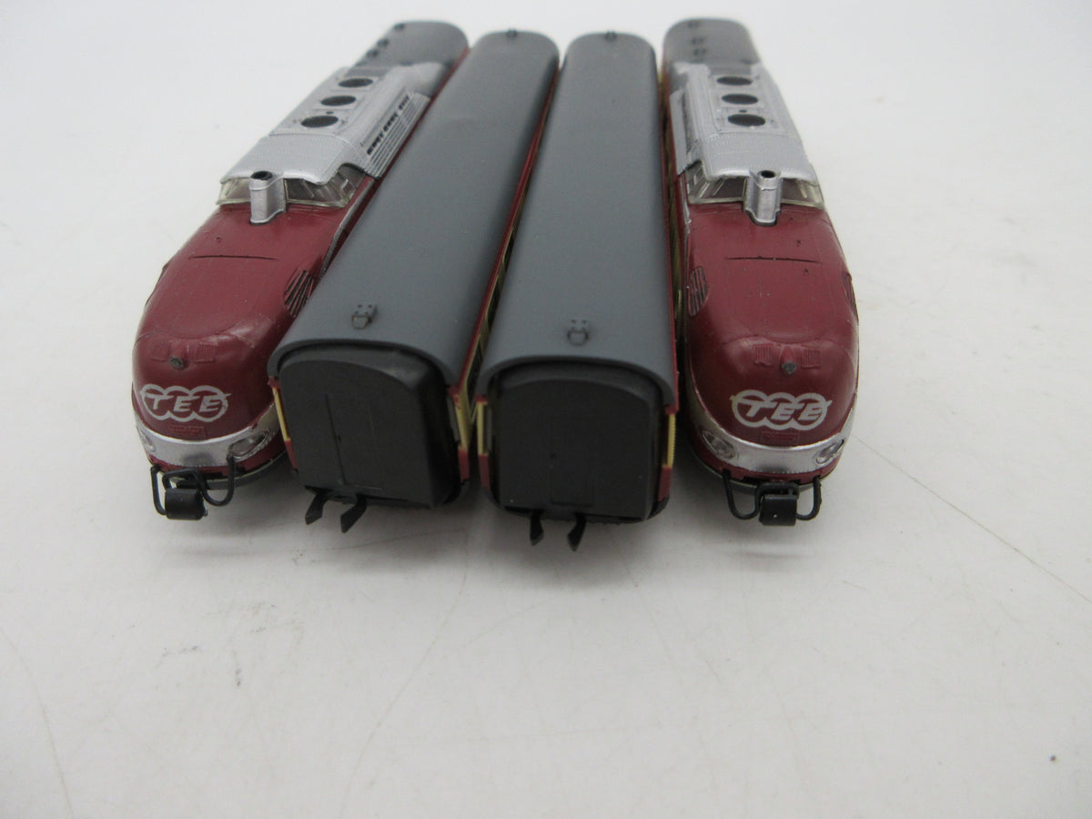 Roco N - 02167 A - 4-delige treinset VR 11.5 TEE van de DB - Met verlichting