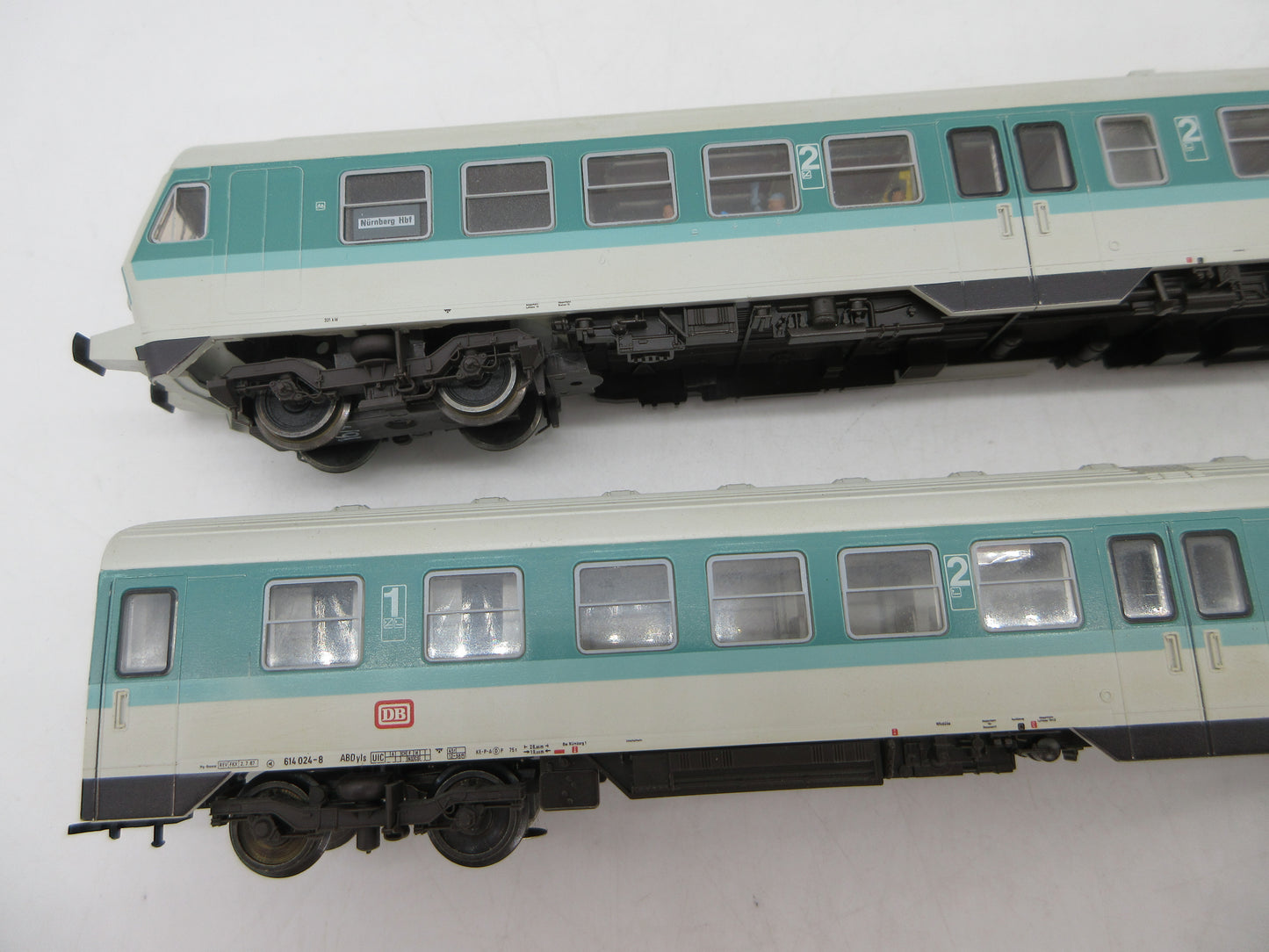 Fleischmann H0 - 4438 - 2-delig treinstel, BR 614 van de DB - Digitaal