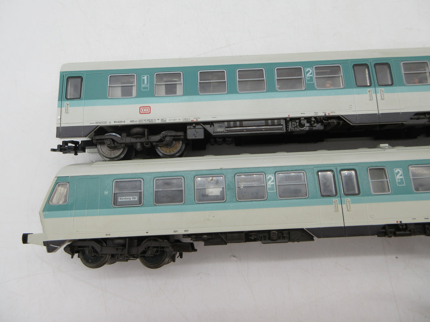 Fleischmann H0 - 4438 - 2-delig treinstel, BR 614 van de DB - Digitaal