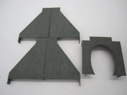 Pola H0 - 586 - Bouwpakket: 2 tunnelportalen
