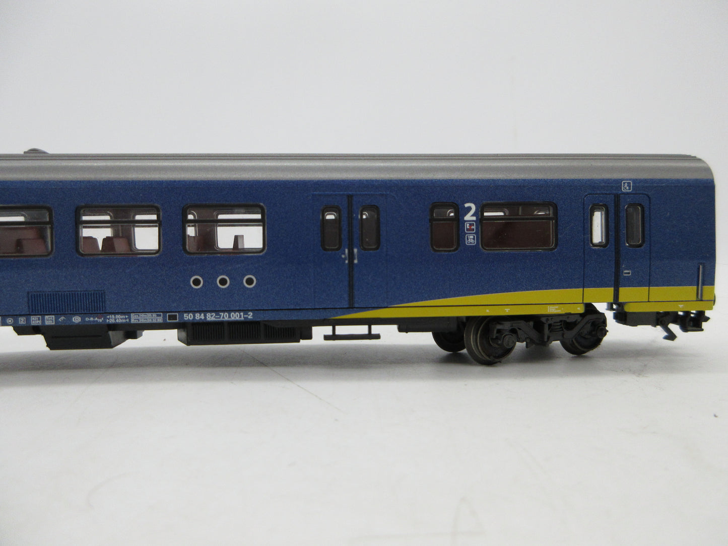 Märklin H0 - Uit set 42643 - Personenrijtuig 2e klas met fietsendeel IC+ van de NS
