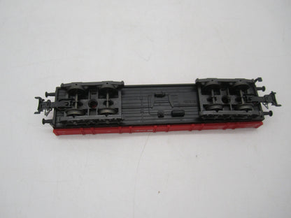 Märklin H0 - Uit set 44504 - 4-assige lageboordwagen in rood van de DB Cargo