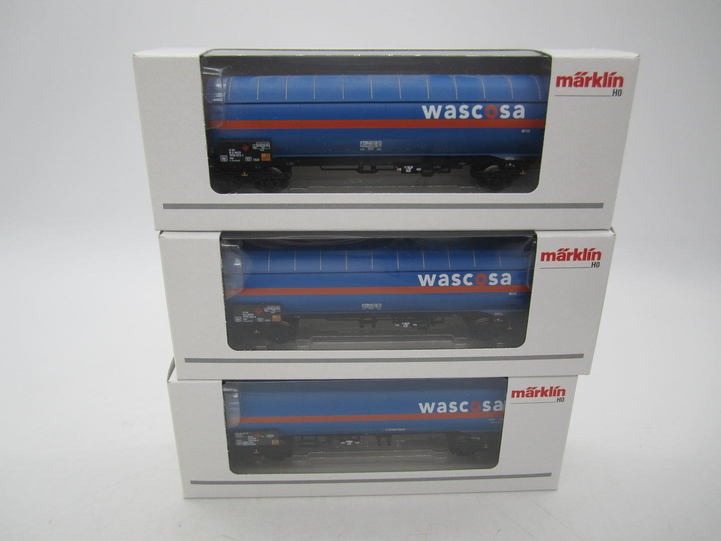 Märklin H0 - 48488 - 3-delige drukgasketelwagen set "Wascosa"