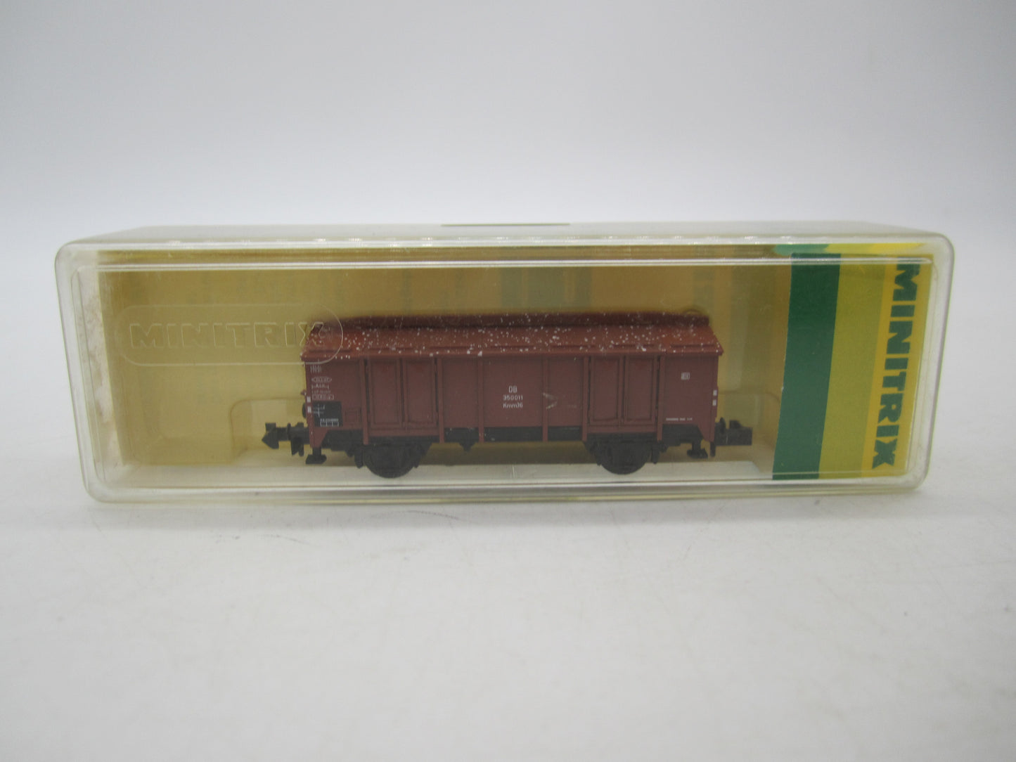 Minitrix N - 51 3531 00 - Geweatherde kleppenwagen van de DB