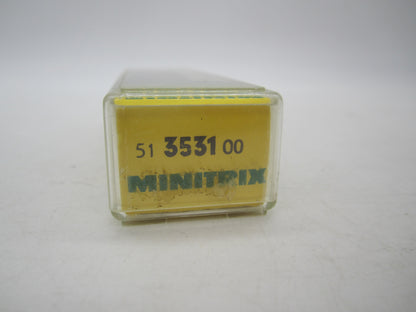 Minitrix N - 51 3531 00 - Geweatherde kleppenwagen van de DB