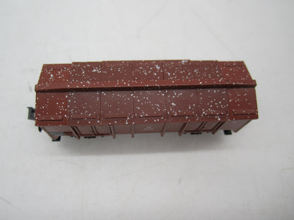 Minitrix N - 51 3531 00 - Geweatherde kleppenwagen van de DB