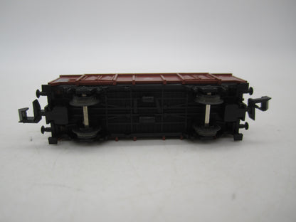 Minitrix N - 51 3531 00 - Geweatherde kleppenwagen van de DB