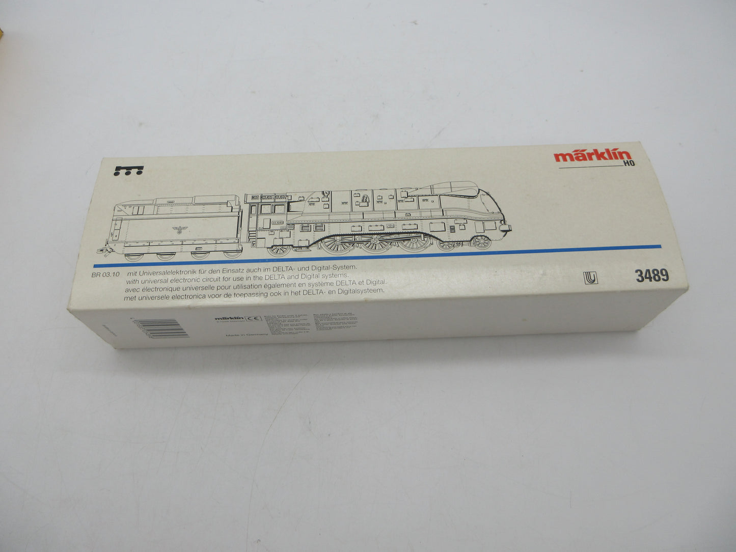Märklin H0 - 3489 - Stoomloc met tender, BR 03.10 van de DRB - Delta
