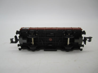 Minitrix N - 51 3513 00 - Lageboordwagen, beladen met vaten van de DB