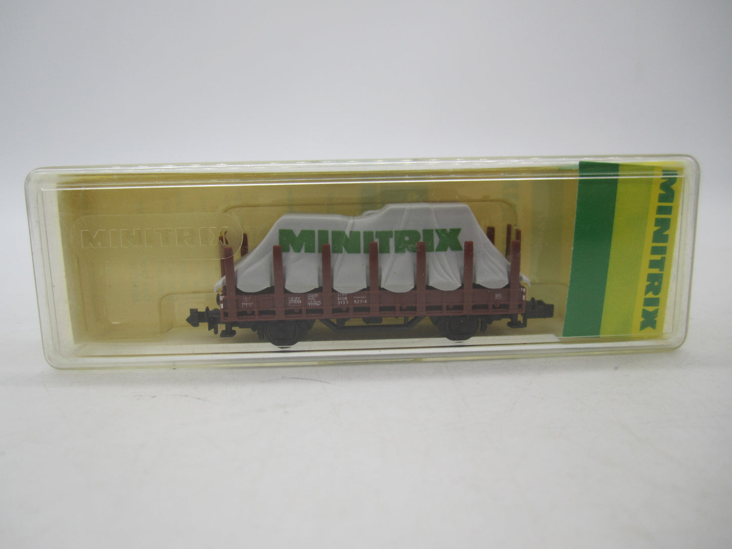 Minitrix N - 51 3266 00 - Rongenwagen met huif van de DB