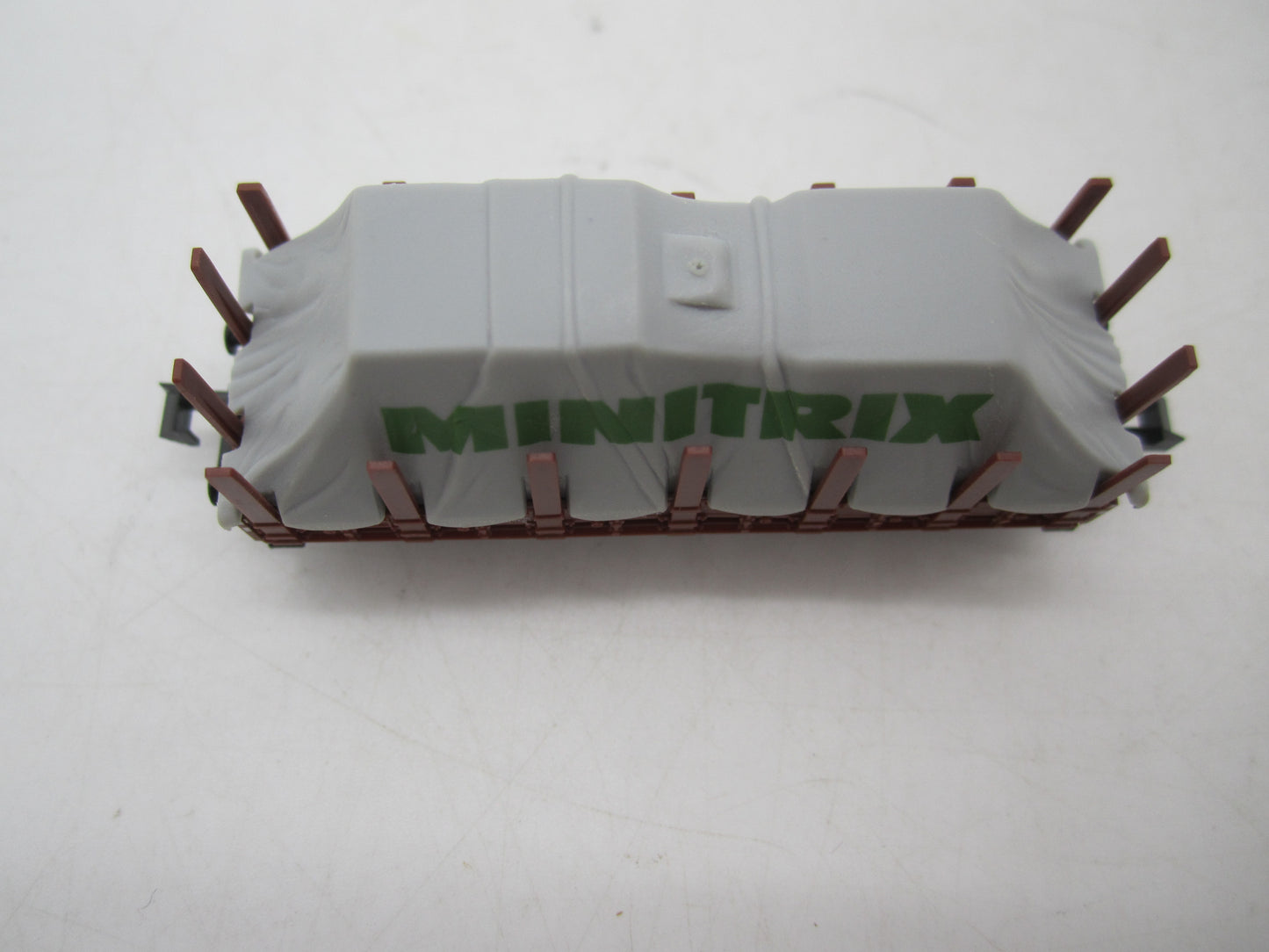 Minitrix N - 51 3266 00 - Rongenwagen met huif van de DB