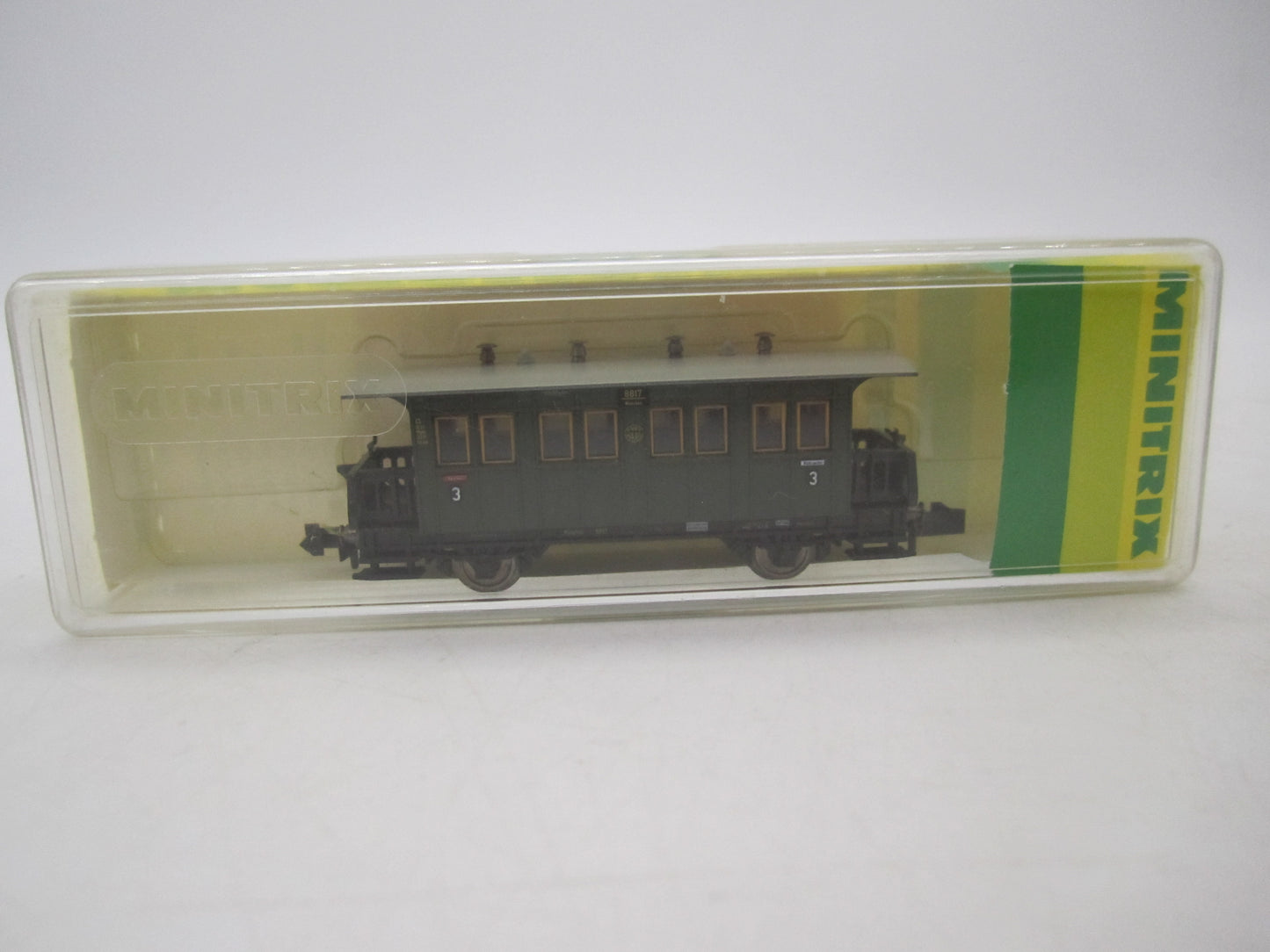 Minitrix N - 13312 - 3e klas rijtuig van de DRG