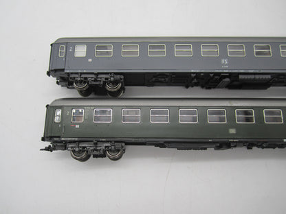 Märklin H0 - 42941 - Wagenset Riviera Express van de DB/FS, met verlichting