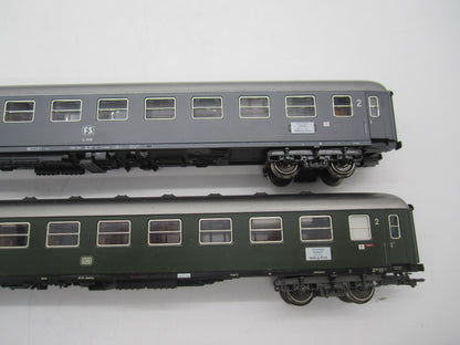 Märklin H0 - 42941 - Wagenset Riviera Express van de DB/FS, met verlichting
