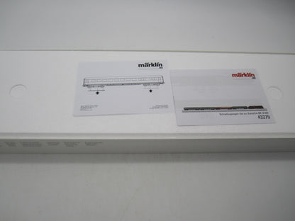 Märklin H0 - 43279 - 4-delige set personenrijtuigen van de DB, met interieurverlichting