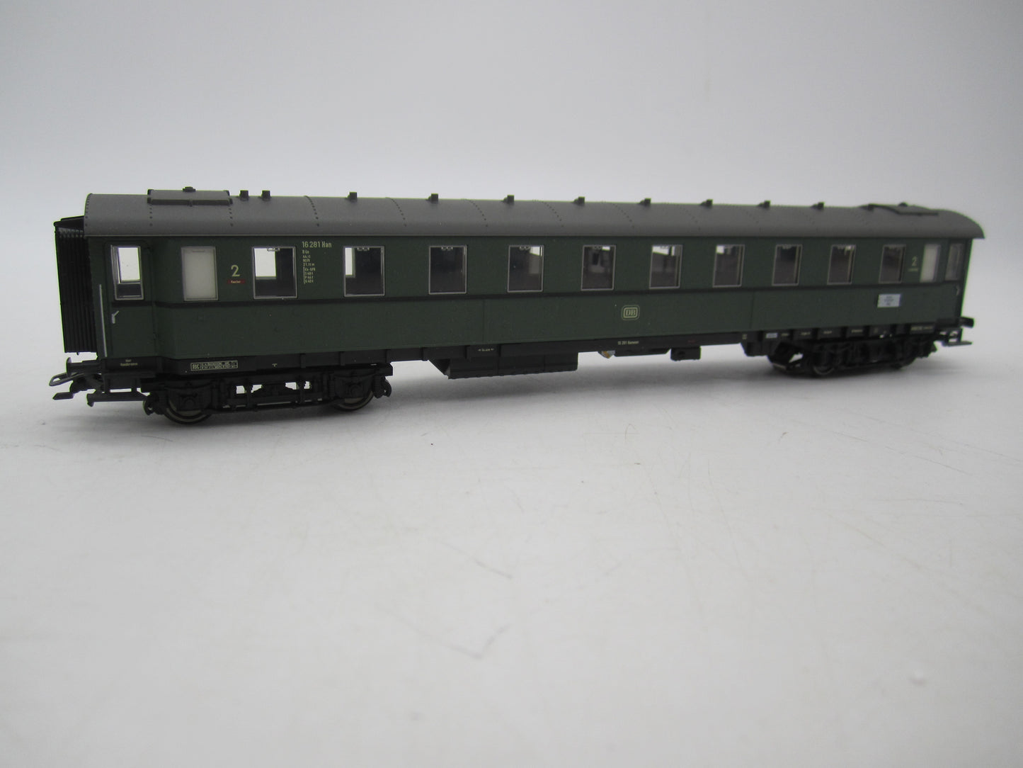 Märklin H0 - 43279 - 4-delige set personenrijtuigen van de DB, met interieurverlichting