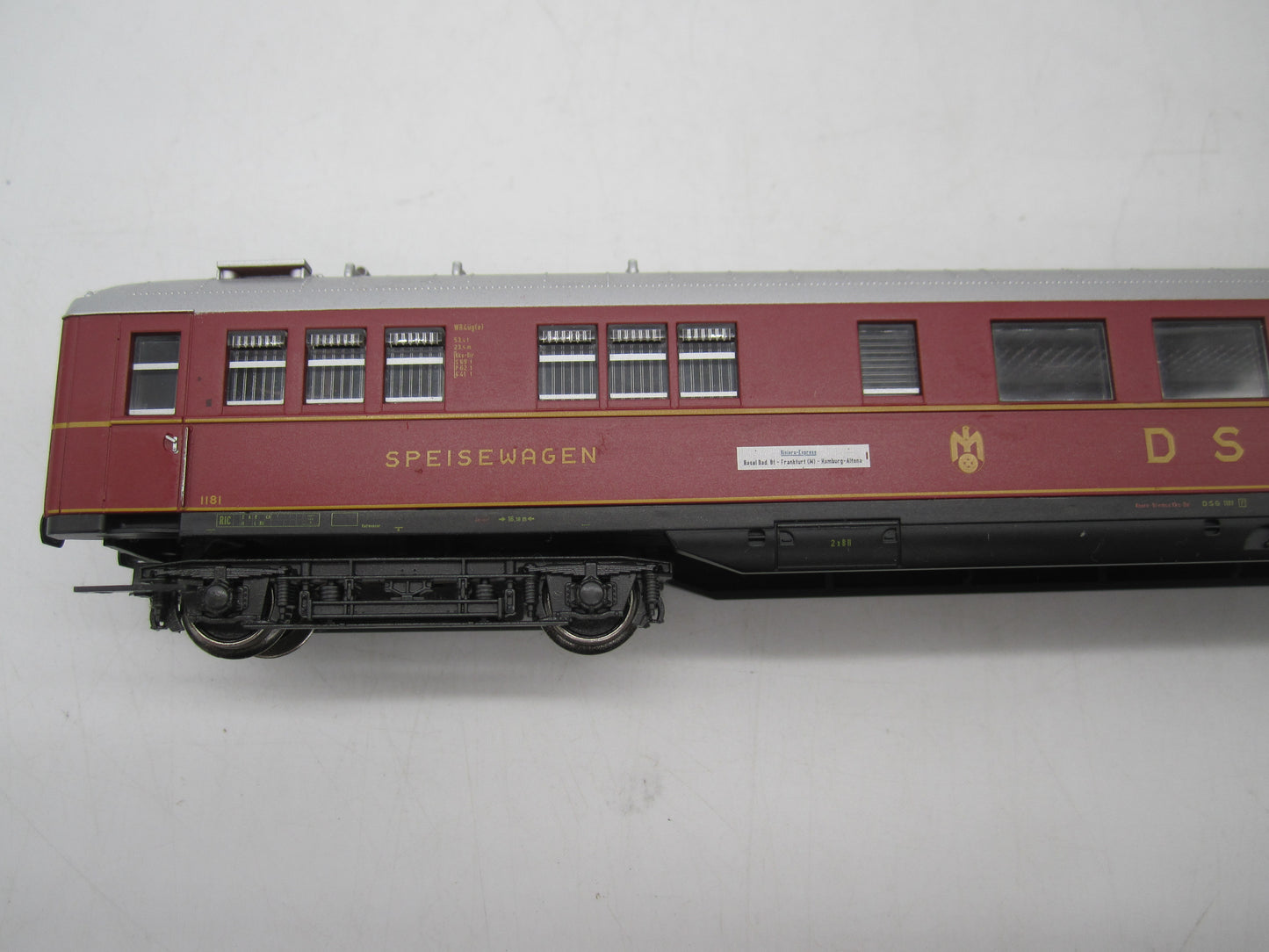 Märklin H0 - 42941 - Wagenset Riviera Express van de DB/FS, met verlichting