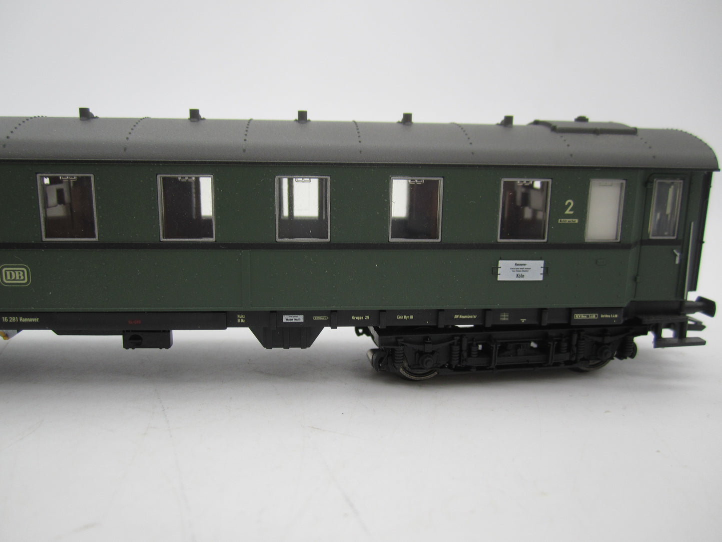 Märklin H0 - 43279 - 4-delige set personenrijtuigen van de DB, met interieurverlichting