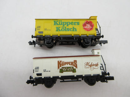 Arnold N - 4284 - 2-delige set goederenwagens "Küppers Kölsch" van de DB