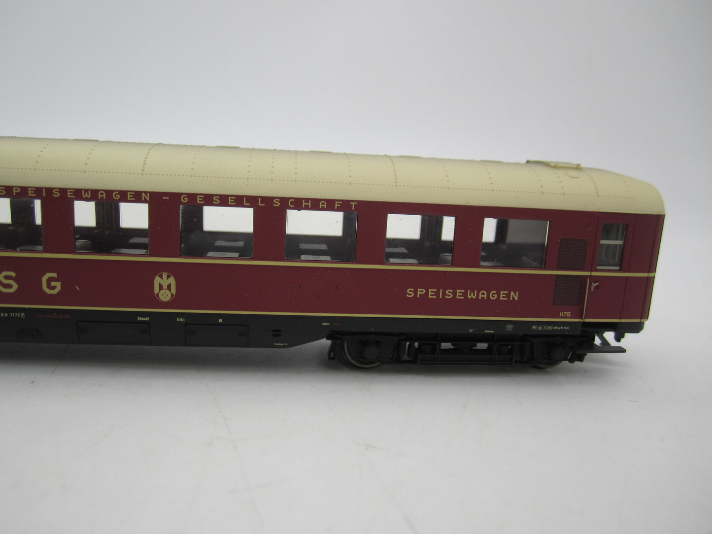 Märklin H0 - 43279 - 4-delige set personenrijtuigen van de DB, met interieurverlichting