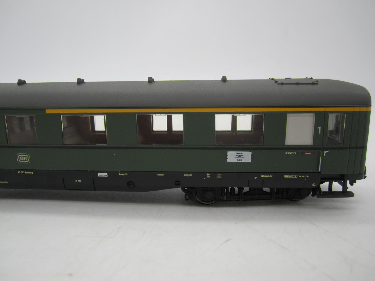 Märklin H0 - 43279 - 4-delige set personenrijtuigen van de DB, met interieurverlichting