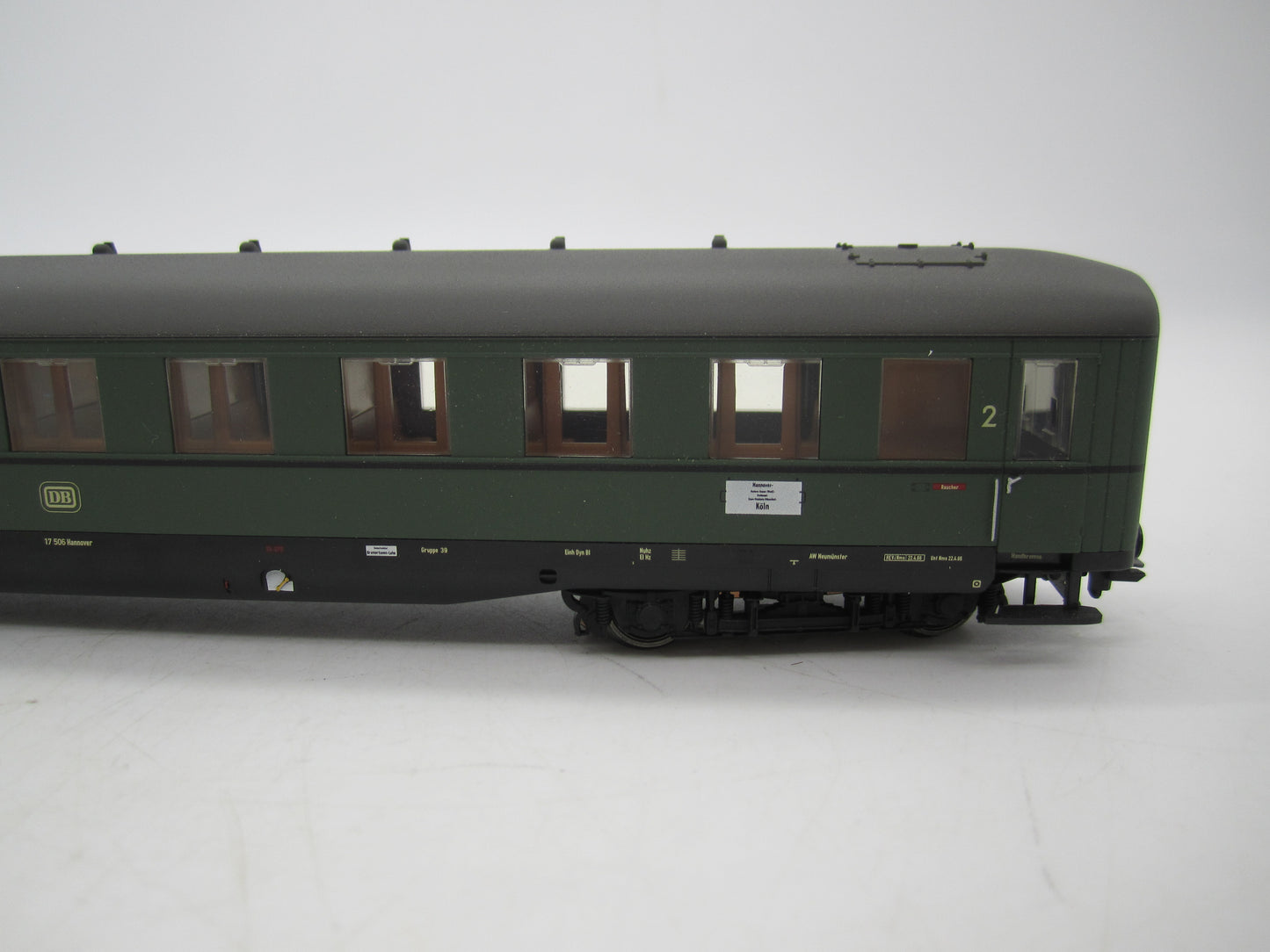 Märklin H0 - 43279 - 4-delige set personenrijtuigen van de DB, met interieurverlichting