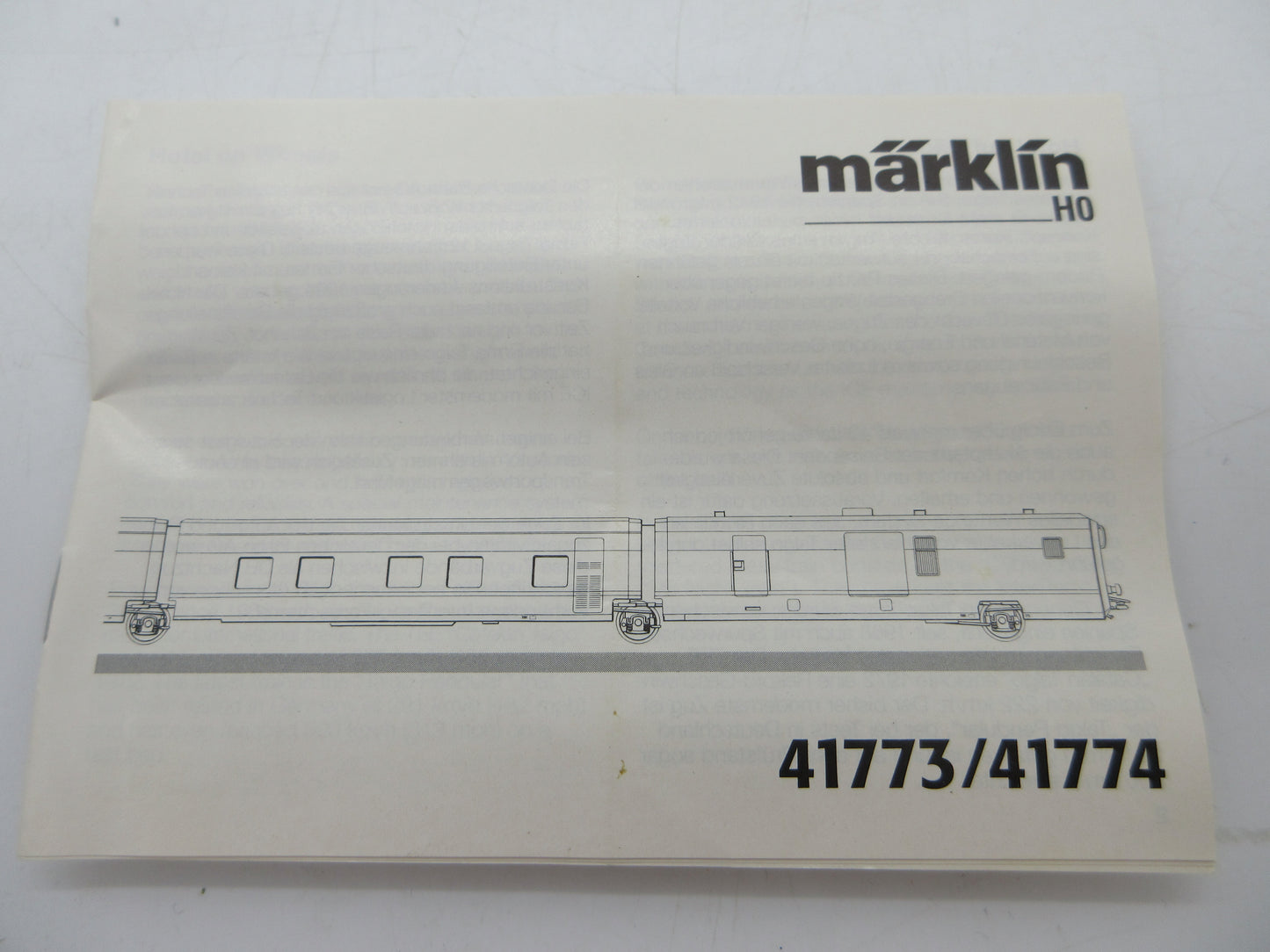 Märklin H0 - 41773 - 6-delige NachtZug van de DB