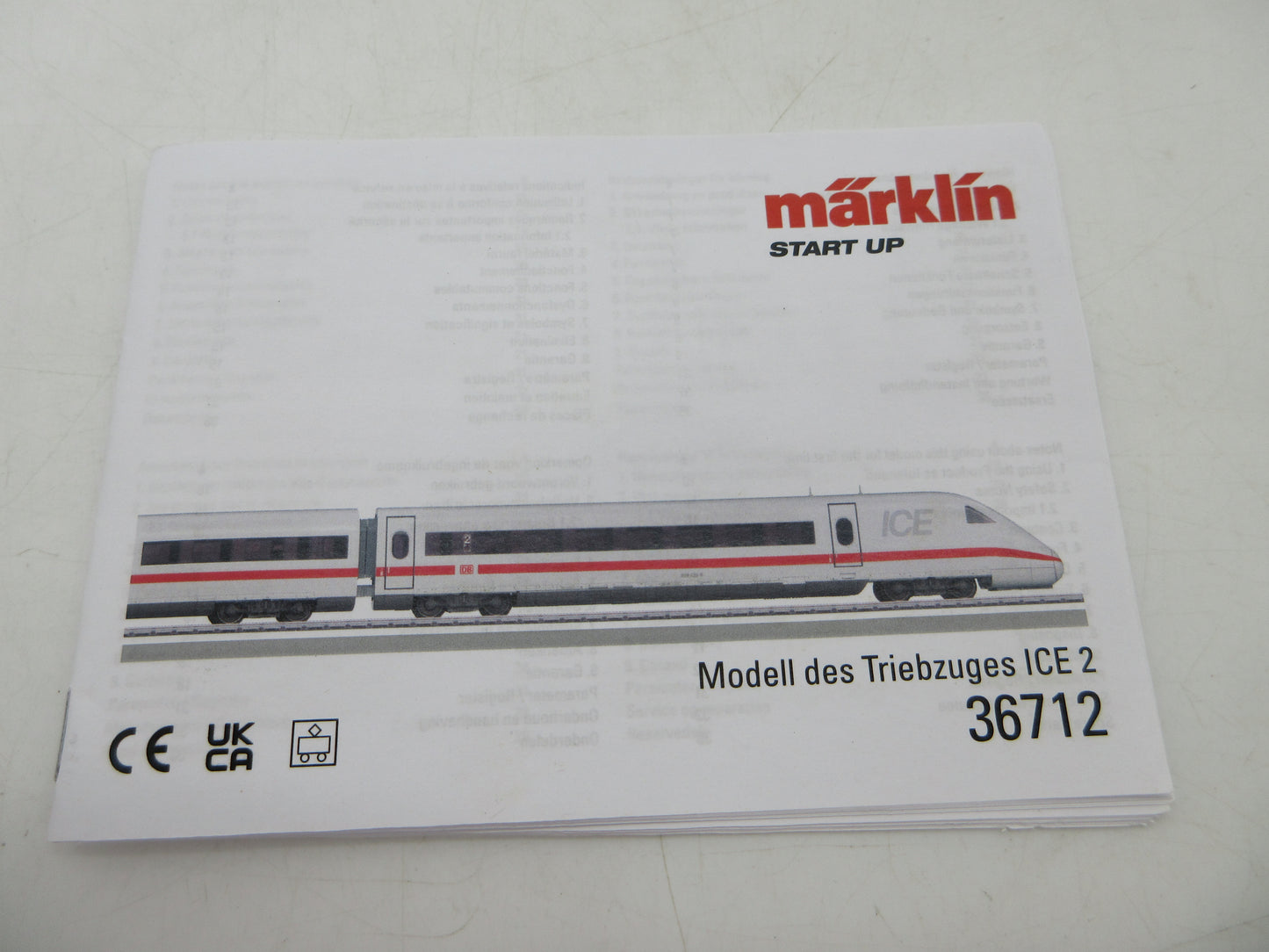 Märklin H0 - 36712 - 4-delige BR 402 "ICE" van de DB - MFX/Sound