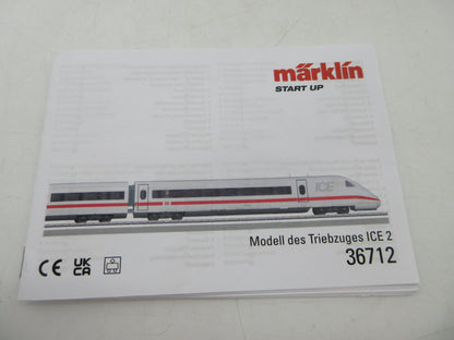 Märklin H0 - 36712 - 4-delige BR 402 "ICE" van de DB - MFX/Sound