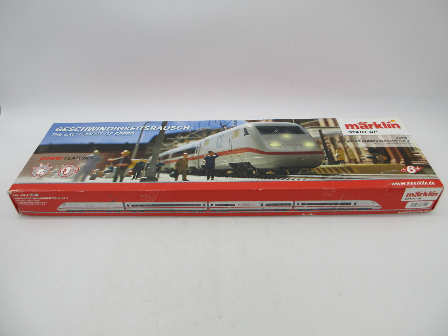 Märklin H0 - 36712 - 4-delige BR 402 "ICE" van de DB - MFX/Sound