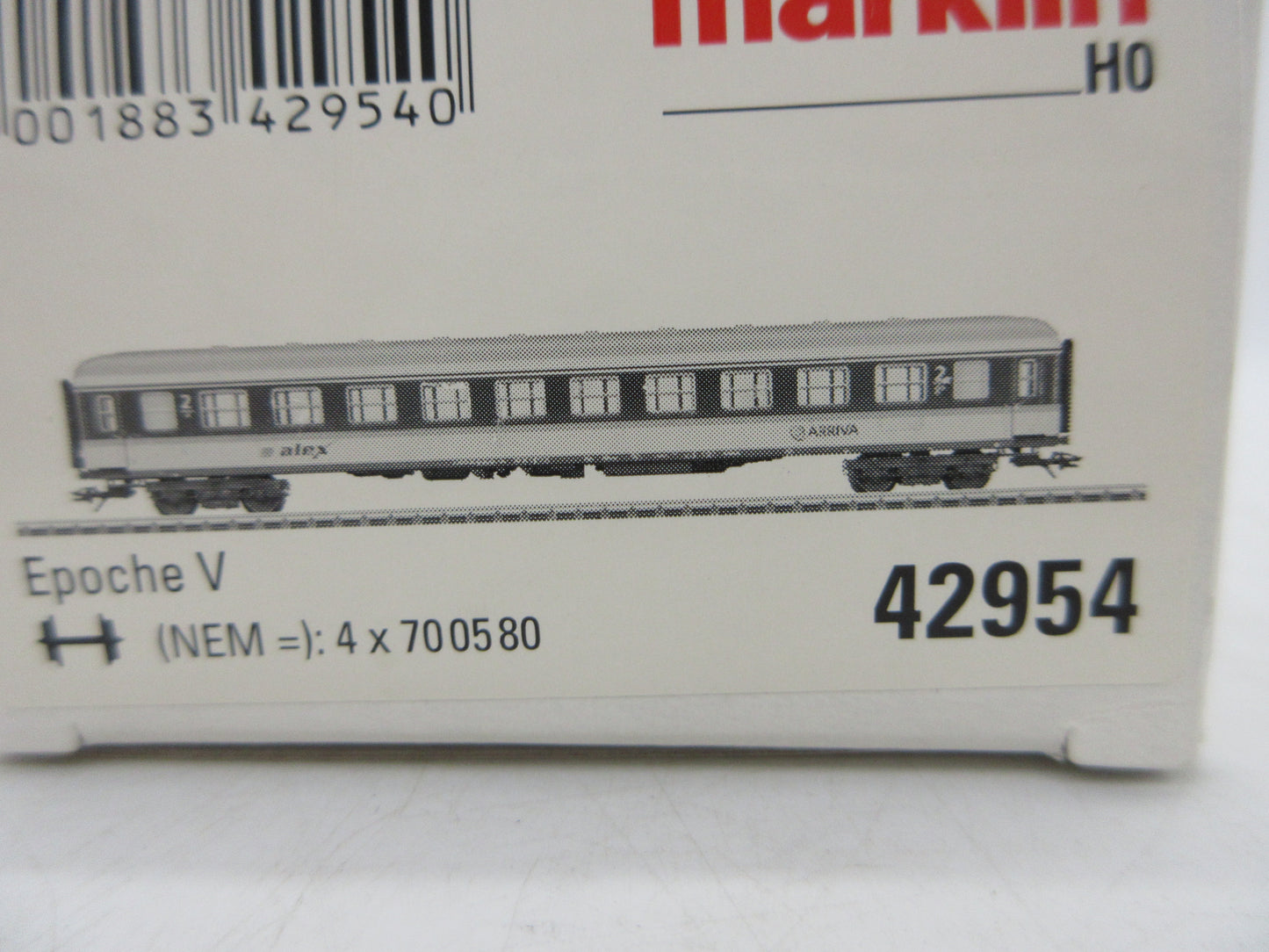 Märklin H0 - 42954 - Personenrijtuig 2e klas "Alex" van Arriva