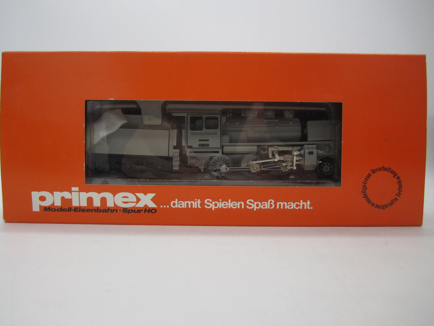 Primex H0 - 30031 - Stoomloc met tender, BR 24 van de DRG - Digitaal