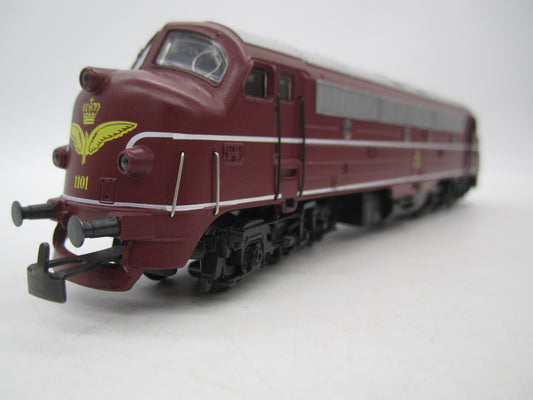 Märklin H0 - 3067 - Dieselloc, MY 1100 van de DSB - Digitaal