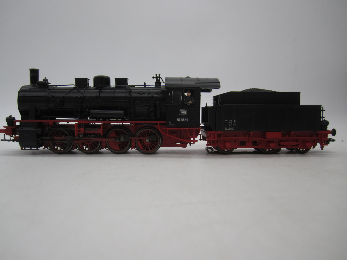 Märklin H0 - 37550 - Stoomloc met tender, BR 55 van de DB - Digitaal