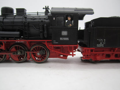 Märklin H0 - 37550 - Stoomloc met tender, BR 55 van de DB - Digitaal