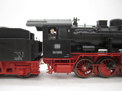 Märklin H0 - 37550 - Stoomloc met tender, BR 55 van de DB - Digitaal