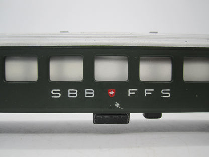 Fleischmann H0 - 1416 - Personenwagen 2e klas van de SBB-CFF, met verlichting