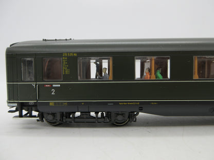 Märklin H0 - 43211 -  Personenrijtuig 2e/3e klas van de DRB, met verlichting en figuren