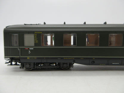 Märklin H0 - 43211 -  Personenrijtuig 2e/3e klas van de DRB, met verlichting en figuren